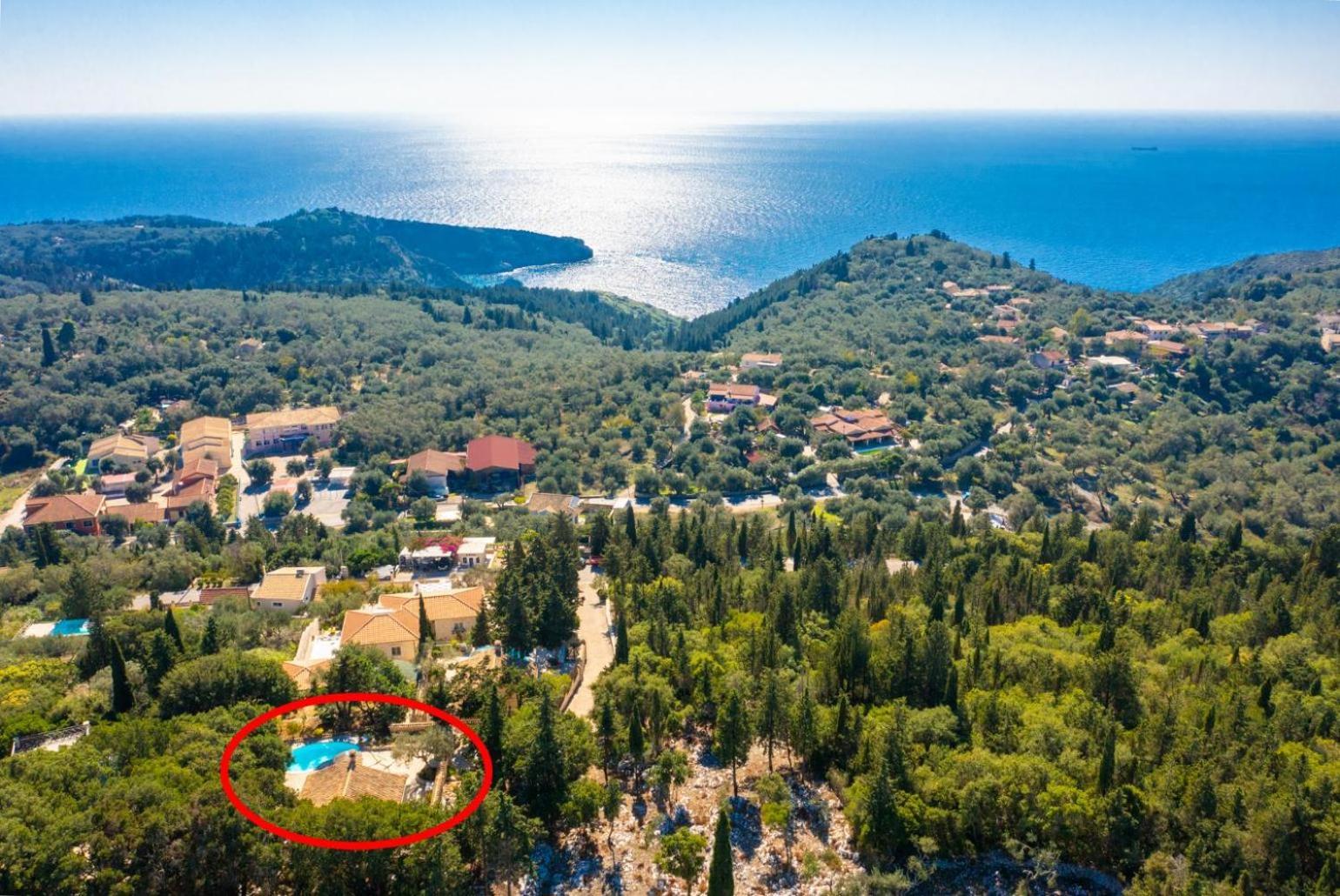 Villa Nionios Vlachopoulátika Exterior foto
